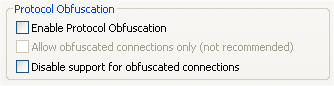 Obfuscation Settings